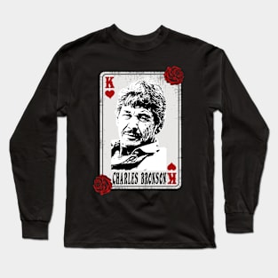 Vintage Card Charles Bronson Long Sleeve T-Shirt